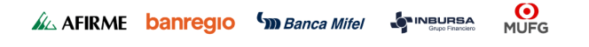 Instituciones bancarias autorizadas fila 3